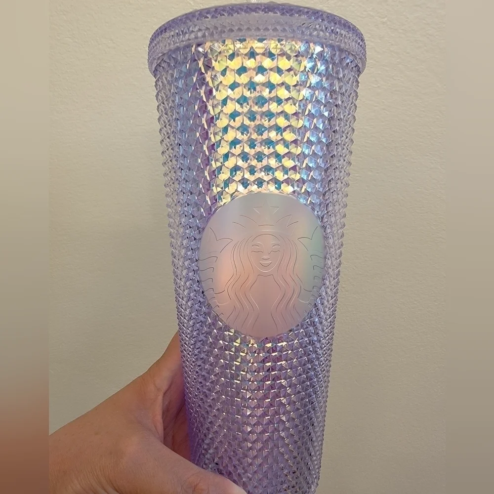 NWT Starbucks 2023 Iridescent Studded Venti Tumbler